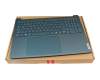 PL5CVXB-GR Original Lenovo Tastatur inkl. Topcase DE (deutsch) blau/blau mit Backlight (PureSight Pro)