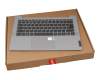 PR4SV-GE Original Lenovo Tastatur inkl. Topcase DE (deutsch) grau/grau mit Backlight