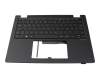 QF03P_B13WL Original Acer Tastatur inkl. Topcase DE (deutsch) schwarz/schwarz mit Backlight