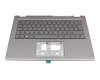 QV03P_A10EWL Original Acer Tastatur inkl. Topcase DE (deutsch) grau/grau mit Backlight