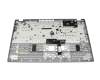 QV07T_A10B Original Acer Tastatur inkl. Topcase DE (deutsch) schwarz/grau mit Backlight