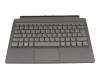 SD60Q79815 Original Lenovo Tastatur inkl. Topcase FR (französisch) grau/schwarz mit Backlight