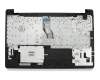 SG-86800-XDA Original LiteOn Tastatur inkl. Topcase DE (deutsch) schwarz/grau mit feinem Muster