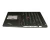 SG-97150-2DA Original LiteOn Tastatur inkl. Topcase DE (deutsch) schwarz/schwarz mit Backlight und Mouse-Stick