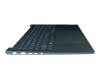 SG-B4670-2DA Original LiteOn Tastatur inkl. Topcase DE (deutsch) blau/blau mit Backlight (PureSight Pro)
