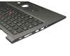 SM10T05923 Original Lenovo Tastatur inkl. Topcase DE (deutsch) schwarz/grau mit Backlight und Mouse-Stick