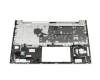 SN1C64B10 Original HP Tastatur inkl. Topcase DE (deutsch) grau/silber mit Backlight