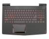 SN20M27438 Original Lenovo Tastatur inkl. Topcase DE (deutsch) schwarz/schwarz mit Backlight