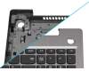 SN20M62749 Original Lenovo Tastatur inkl. Topcase DE (deutsch) grau/silber Fingerprint
