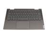 SN20Q40803 Original Lenovo Tastatur inkl. Topcase FR (französisch) grau/grau mit Backlight