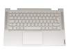 SN20U40169 Original Tastatur inkl. Topcase DE (deutsch) silber/silber mit Backlight