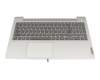 SN20W65033 Original Lenovo Tastatur inkl. Topcase DE (deutsch) anthrazit/silber mit Backlight Fingerabdruck