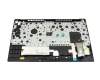 SN20W68887 Original Primax Tastatur inkl. Topcase CH (schweiz) schwarz/schwarz mit Backlight und Mouse-Stick