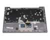 SN20Z38354 Original Lenovo Tastatur inkl. Topcase DE (deutsch) grau/grau mit Backlight