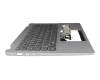 SN21B40972 Original Lenovo Tastatur inkl. Topcase DE (deutsch) dunkelgrau/grau mit Backlight