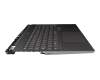 SN21B45044 Original Lenovo Tastatur inkl. Topcase DE (deutsch) grau/grau mit Backlight