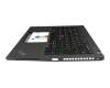 SN21D68569 Original Lenovo Tastatur inkl. Topcase DE (deutsch) schwarz/schwarz mit Backlight und Mouse-Stick