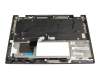 SN21J80923 Original Lenovo Tastatur inkl. Topcase ND (nordic) schwarz/schwarz mit Backlight und Mouse-Stick
