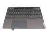 SN21K44600 Original Lenovo Tastatur inkl. Topcase DE (deutsch) grau/grau mit Backlight