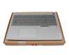 SN21K44647 Original Lenovo Tastatur inkl. Topcase DE (deutsch) dunkelgrau/grau mit Backlight
