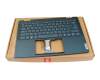 SN21P30007 Original Lenovo Tastatur inkl. Topcase UK (englisch) blau/blau mit Backlight