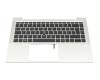 SN9191BL2 Original HP Tastatur inkl. Topcase DE (deutsch) schwarz/silber mit Backlight und Mouse-Stick
