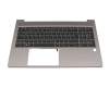 SP5CD3287ZW1 Original HP Tastatur inkl. Topcase DE (deutsch) schwarz/grau mit Backlight