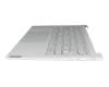 ST61TD66406 Original Lenovo Tastatur inkl. Topcase FR (französisch) grau/grau mit Backlight
