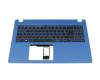 SV05T_A72B1 Original Acer Tastatur inkl. Topcase DE (deutsch) schwarz/blau