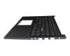 T066A1 Tastatur inkl. Topcase DE (deutsch) schwarz/blau