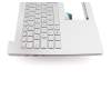 T2501V Tastatur inkl. Topcase DE (deutsch) silber/silber mit Backlight (für Modelle mit HDD)