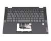 Toshiba Satellite S50W-C Original Tastatur inkl. Topcase DE (deutsch) schwarz/grau mit Backlight