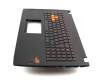 V156262AK1 Original Sunrex Tastatur inkl. Topcase DE (deutsch) schwarz/schwarz mit Backlight