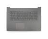 V161420AK1-GR Original Sunrex Tastatur inkl. Topcase DE (deutsch) grau/grau