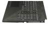 V170162FE1 GR Original Sunrex Tastatur inkl. Topcase DE (deutsch) schwarz/schwarz mit Backlight