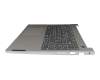 V192020AK4-GR Original Sunrex Tastatur inkl. Topcase DE (deutsch) anthrazit/grau