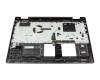V192O2OFK2-GR Original Sunrex Tastatur inkl. Topcase DE (deutsch) grau/grau mit Backlight
