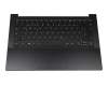 V200120AK1-GR Original Sunrex Tastatur inkl. Topcase DE (deutsch) schwarz/schwarz mit Backlight