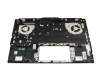 V210826HE1 Original Sunrex Tastatur inkl. Topcase DE (deutsch) schwarz/schwarz mit Backlight