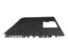 V210826HE1 Original Sunrex Tastatur inkl. Topcase DE (deutsch) schwarz/schwarz mit Backlight