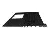 V218662AE1 GR Original Sunrex Tastatur inkl. Topcase DE (deutsch) schwarz/schwarz mit Backlight