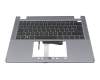 VF03P_B21BWL Original Acer Tastatur inkl. Topcase DE (deutsch) schwarz/silber mit Backlight