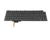W0FYR Dell Tastatur DE (deutsch) grau mit Backlight