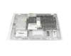 WK2321 Original Acer Tastatur inkl. Topcase DE (deutsch) silber/silber mit Backlight
