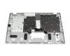 WK2336 Original Acer Tastatur inkl. Topcase DE (deutsch) schwarz/silber