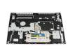 WKH07K Original Lenovo Tastatur inkl. Topcase DE (deutsch) schwarz/silber mit Backlight