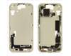 Apple ZD076-00671 Middle Frame incl. battery (Original) - Yellow, Apple iPhone 15